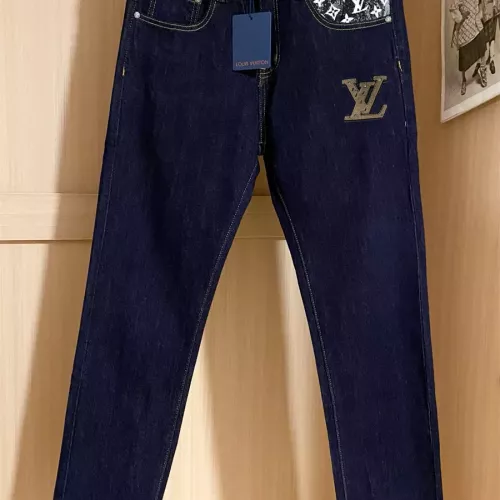 Replica Louis Vuitton LV Jeans For Men #1286317 $48.00 USD for Wholesale