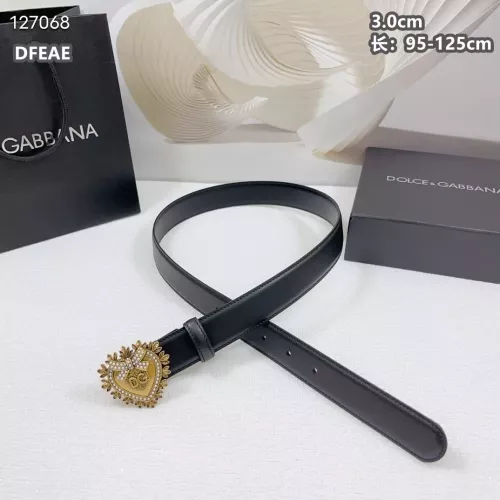 Replica Dolce & Gabbana D&G AAA Quality Belts For Unisex #1286364 $60.00 USD for Wholesale