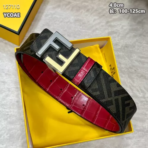 Replica Fendi AAA Quality Belts For Men #1286383 $60.00 USD for Wholesale