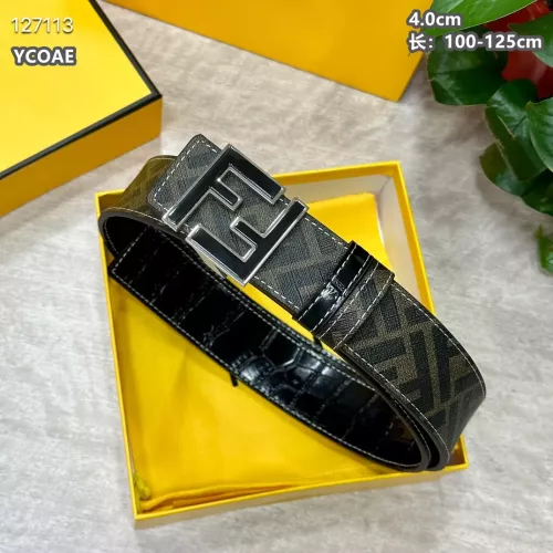 Replica Fendi AAA Quality Belts For Men #1286385 $60.00 USD for Wholesale