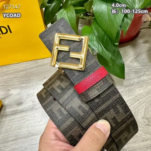 Replica Fendi AAA Quality Belts For Men #1286396 $56.00 USD for Wholesale