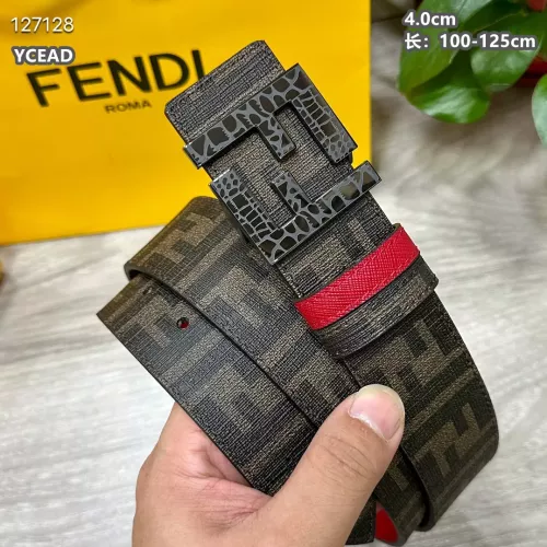 Replica Fendi AAA Quality Belts For Men #1286406 $56.00 USD for Wholesale