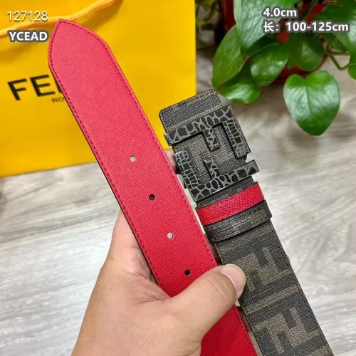 Replica Fendi AAA Quality Belts For Men #1286406 $56.00 USD for Wholesale