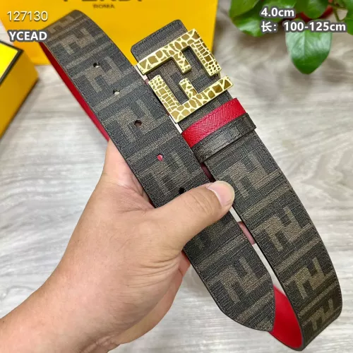 Replica Fendi AAA Quality Belts For Men #1286407 $56.00 USD for Wholesale