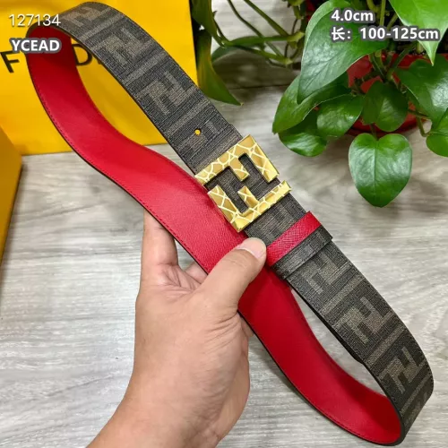 Wholesale Fendi AAA Quality Belts For Men #1286415 $56.00 USD, Wholesale Quality Replica Fendi AAA Quality Belts