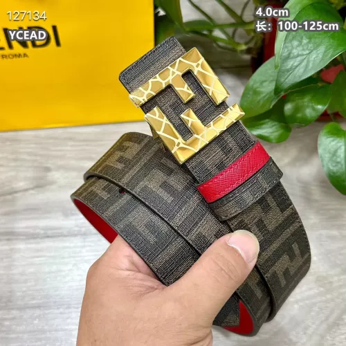 Replica Fendi AAA Quality Belts For Men #1286415 $56.00 USD for Wholesale