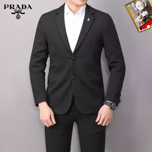 Wholesale Prada Jackets Long Sleeved For Men #1286457 $68.00 USD, Wholesale Quality Replica Prada Jackets