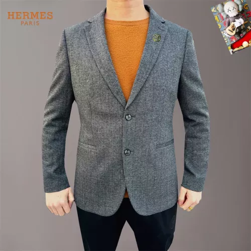 Wholesale Hermes Jackets Long Sleeved For Men #1286476 $68.00 USD, Wholesale Quality Replica Hermes Jackets