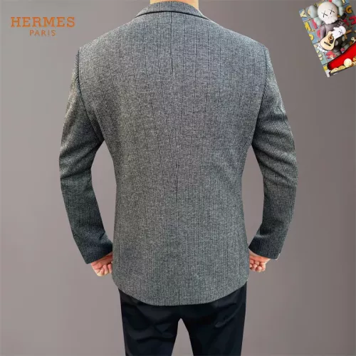 Replica Hermes Jackets Long Sleeved For Men #1286476 $68.00 USD for Wholesale