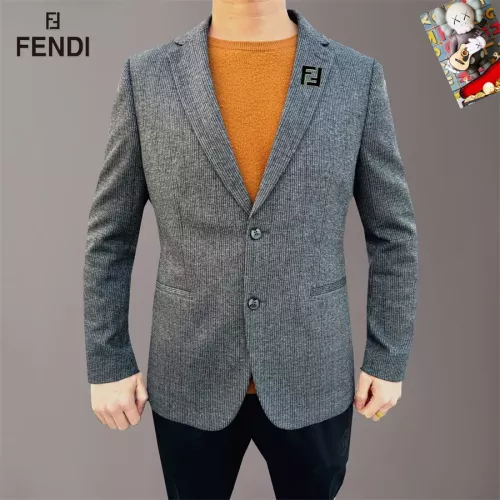 Wholesale Fendi Jackets Long Sleeved For Men #1286487 $68.00 USD, Wholesale Quality Replica Fendi Jackets