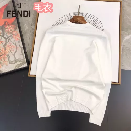 Replica Fendi Sweaters Long Sleeved For Men #1286517 $42.00 USD for Wholesale