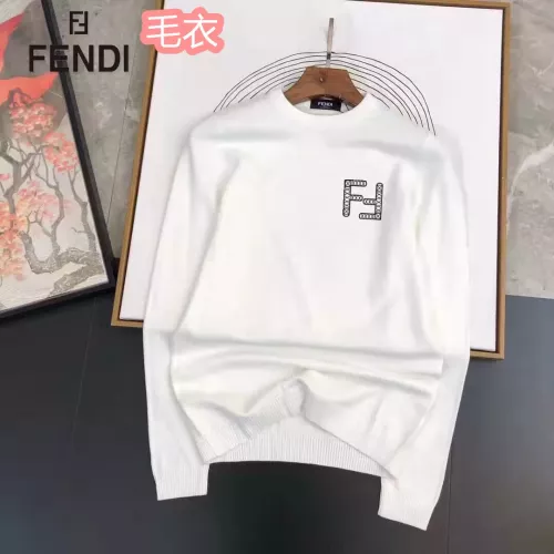 Wholesale Fendi Sweaters Long Sleeved For Men #1286530 $42.00 USD, Wholesale Quality Replica Fendi Sweaters