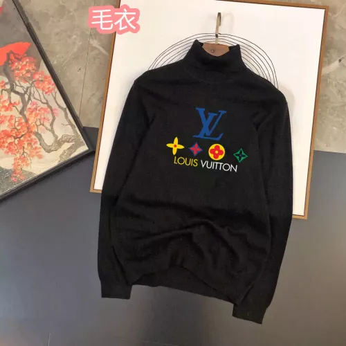 Wholesale Louis Vuitton LV Sweaters Long Sleeved For Men #1286564 $42.00 USD, Wholesale Quality Replica Louis Vuitton LV Sweaters