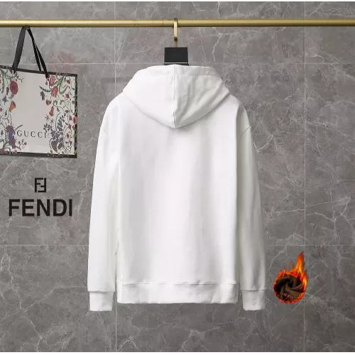 Replica Fendi Hoodies Long Sleeved For Men #1286573 $45.00 USD for Wholesale