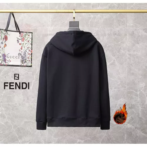 Replica Fendi Hoodies Long Sleeved For Men #1286574 $45.00 USD for Wholesale