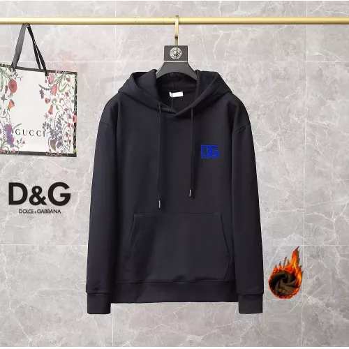 Wholesale Dolce &amp; Gabbana D&amp;G Hoodies Long Sleeved For Men #1286604 $45.00 USD, Wholesale Quality Replica Dolce &amp; Gabbana D&amp;G Hoodies