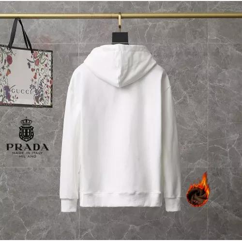 Replica Prada Hoodies Long Sleeved For Men #1286605 $45.00 USD for Wholesale