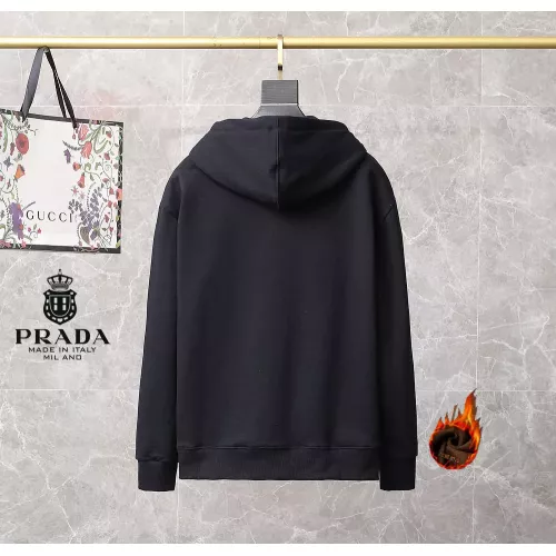 Replica Prada Hoodies Long Sleeved For Men #1286610 $45.00 USD for Wholesale