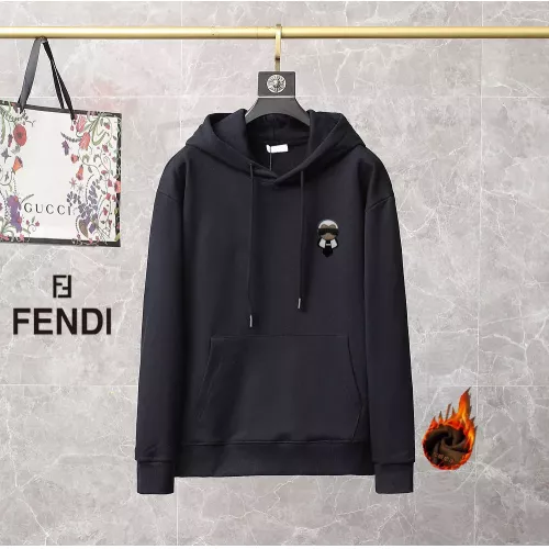 Wholesale Fendi Hoodies Long Sleeved For Men #1286618 $45.00 USD, Wholesale Quality Replica Fendi Hoodies