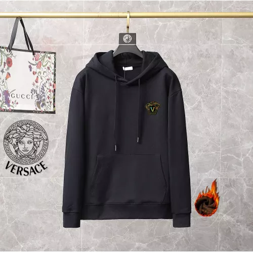 Wholesale Versace Hoodies Long Sleeved For Men #1286620 $45.00 USD, Wholesale Quality Replica Versace Hoodies