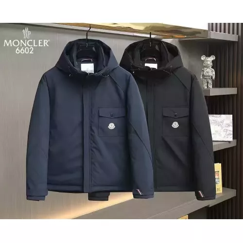 Replica Moncler Down Feather Coat Long Sleeved For Men #1286622 $132.00 USD for Wholesale