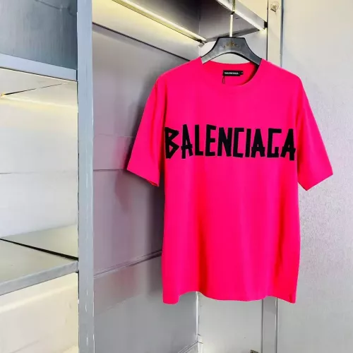 Wholesale Balenciaga T-Shirts Short Sleeved For Men #1286640 $32.00 USD, Wholesale Quality Replica Balenciaga T-Shirts