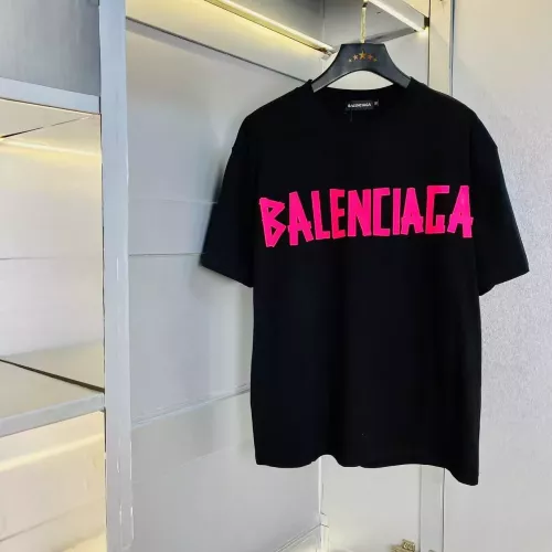 Wholesale Balenciaga T-Shirts Short Sleeved For Men #1286641 $32.00 USD, Wholesale Quality Replica Balenciaga T-Shirts