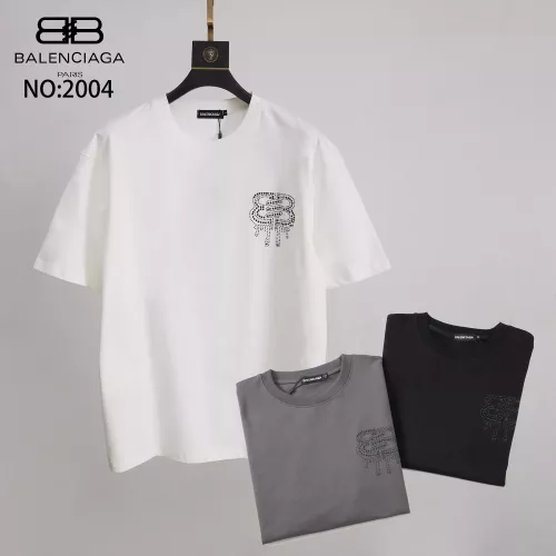 Replica Balenciaga T-Shirts Short Sleeved For Men #1286642 $32.00 USD for Wholesale