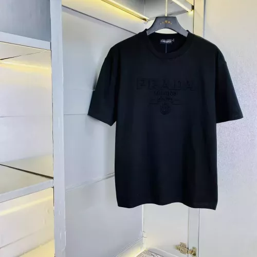 Wholesale Prada T-Shirts Short Sleeved For Men #1286646 $32.00 USD, Wholesale Quality Replica Prada T-Shirts