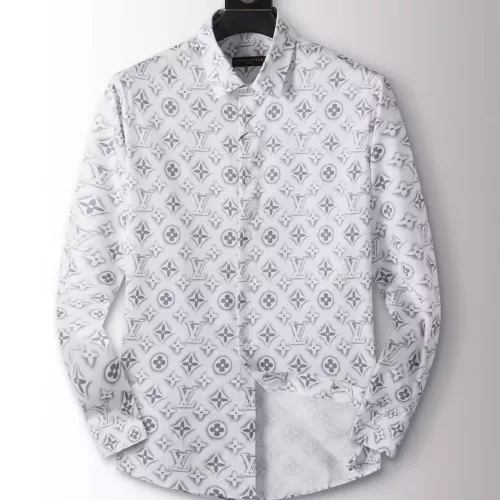 Wholesale Louis Vuitton LV Shirts Long Sleeved For Men #1286665 $45.00 USD, Wholesale Quality Replica Louis Vuitton LV Shirts