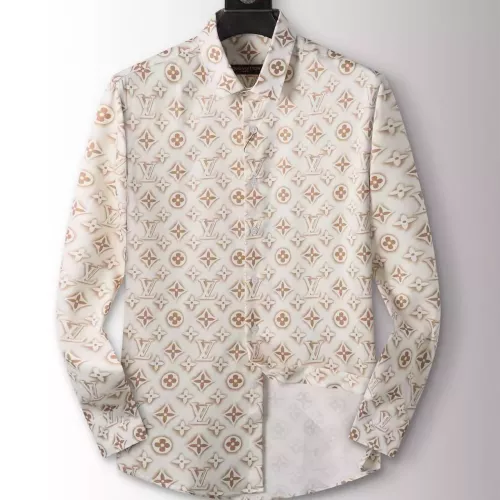 Wholesale Louis Vuitton LV Shirts Long Sleeved For Men #1286666 $45.00 USD, Wholesale Quality Replica Louis Vuitton LV Shirts