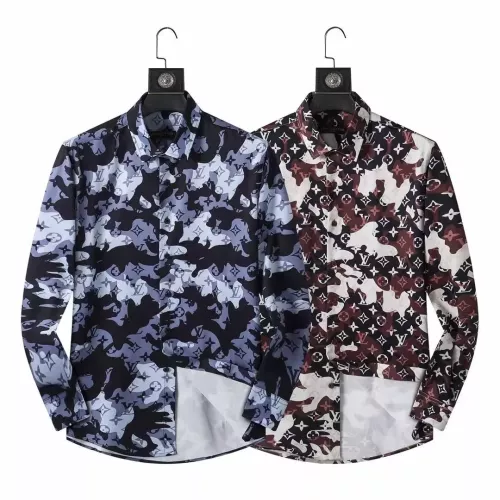 Replica Louis Vuitton LV Shirts Long Sleeved For Men #1286671 $45.00 USD for Wholesale