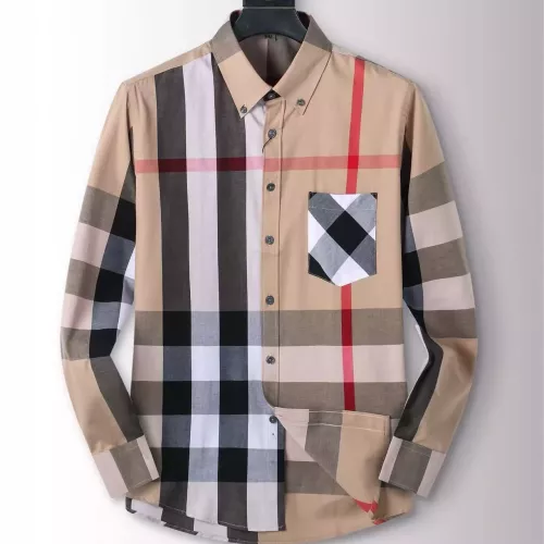 Wholesale Burberry Shirts Long Sleeved For Men #1286676 $42.00 USD, Wholesale Quality Replica Burberry Shirts