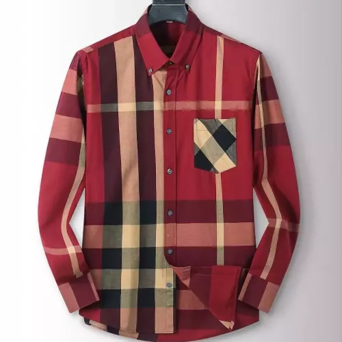 Wholesale Burberry Shirts Long Sleeved For Men #1286677 $42.00 USD, Wholesale Quality Replica Burberry Shirts