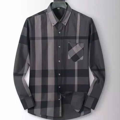 Wholesale Burberry Shirts Long Sleeved For Men #1286678 $42.00 USD, Wholesale Quality Replica Burberry Shirts