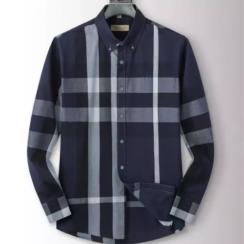 Wholesale Burberry Shirts Long Sleeved For Men #1286681 $42.00 USD, Wholesale Quality Replica Burberry Shirts