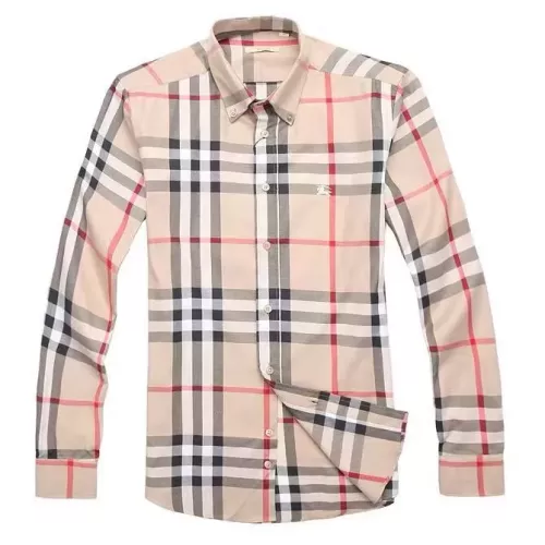 Wholesale Burberry Shirts Long Sleeved For Men #1286683 $42.00 USD, Wholesale Quality Replica Burberry Shirts