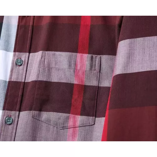 Replica Burberry Shirts Long Sleeved For Men #1286686 $42.00 USD for Wholesale