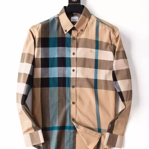 Wholesale Burberry Shirts Long Sleeved For Men #1286688 $42.00 USD, Wholesale Quality Replica Burberry Shirts