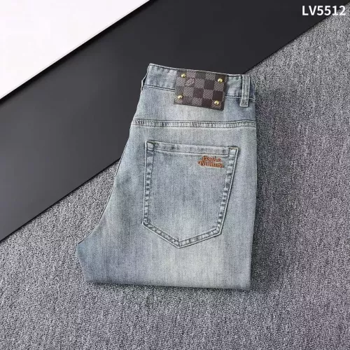 Wholesale Louis Vuitton LV Jeans For Men #1286704 $42.00 USD, Wholesale Quality Replica Louis Vuitton LV Jeans