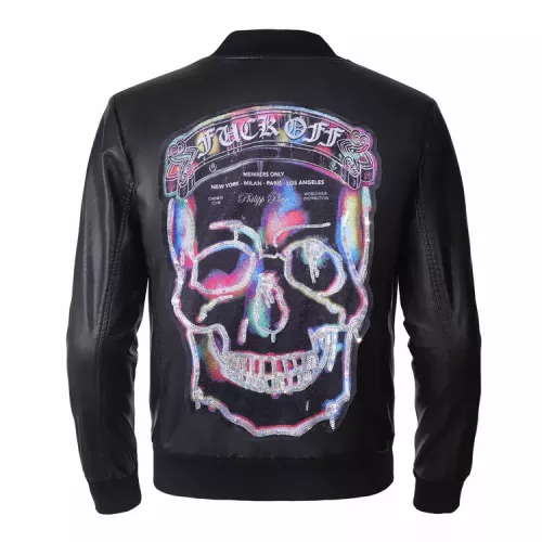 Wholesale Philipp Plein PP Jackets Long Sleeved For Men #1286781 $88.00 USD, Wholesale Quality Replica Philipp Plein PP Jackets