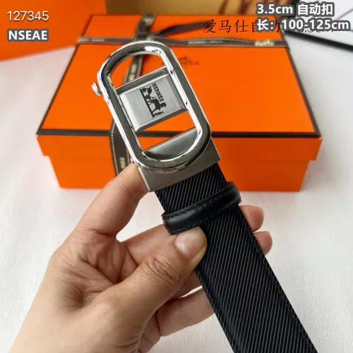 Replica Hermes AAA Quality Belts For Men #1286949 $60.00 USD for Wholesale