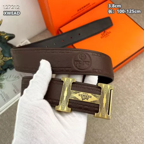 Replica Hermes AAA Quality Belts For Men #1286971 $56.00 USD for Wholesale