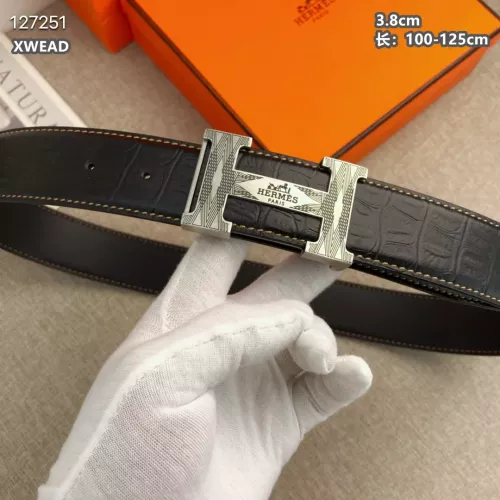 Replica Hermes AAA Quality Belts For Men #1287070 $56.00 USD for Wholesale