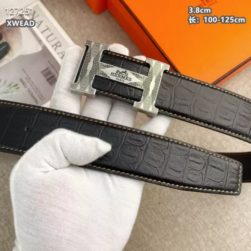 Replica Hermes AAA Quality Belts For Men #1287070 $56.00 USD for Wholesale