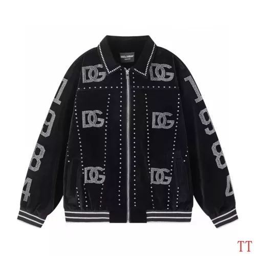 Wholesale Dolce &amp; Gabbana D&amp;G Jackets Long Sleeved For Men #1287154 $100.00 USD, Wholesale Quality Replica Dolce &amp; Gabbana D&amp;G Jackets