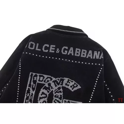 Replica Dolce & Gabbana D&G Jackets Long Sleeved For Men #1287154 $100.00 USD for Wholesale