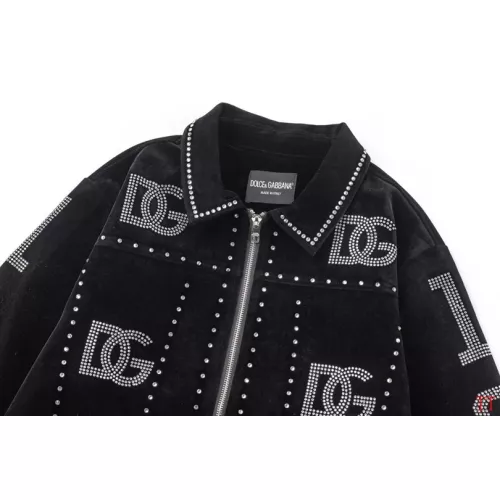 Replica Dolce & Gabbana D&G Jackets Long Sleeved For Men #1287154 $100.00 USD for Wholesale