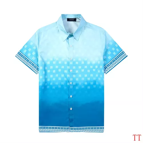 Wholesale Amiri Shirts Short Sleeved For Men #1287244 $32.00 USD, Wholesale Quality Replica Amiri Shirts