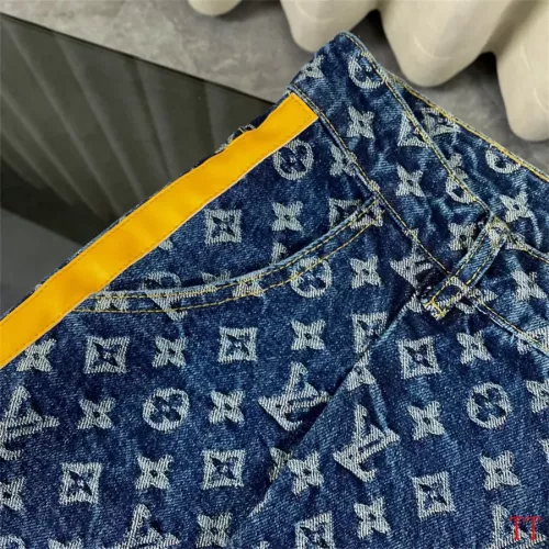 Replica Louis Vuitton LV Jeans For Men #1287310 $68.00 USD for Wholesale